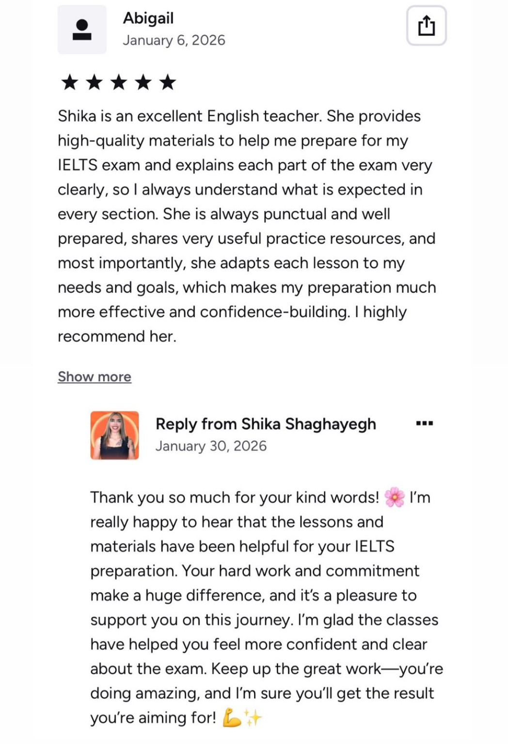 Clear IELTS preparation